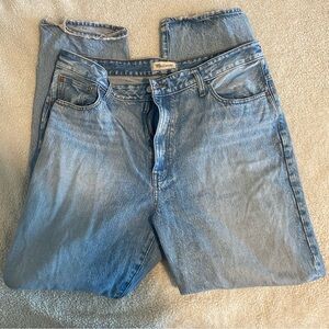 Madewell Curvy '90s straight jeans